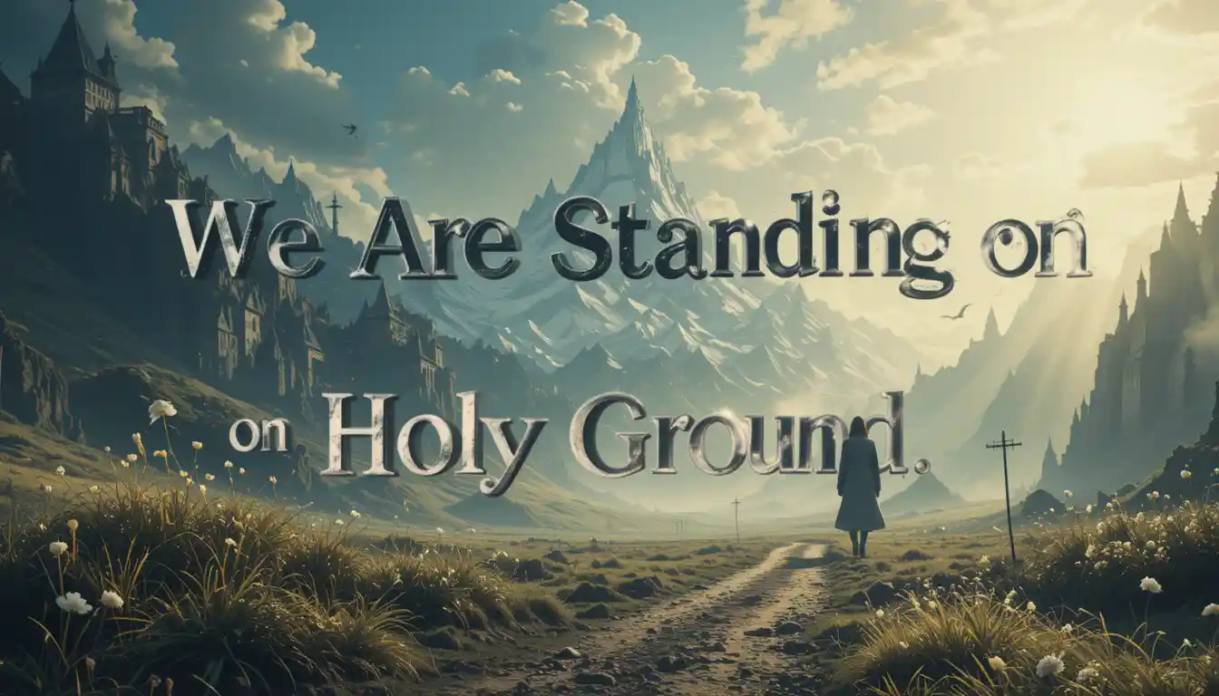 We Are Standing On Holy Ground Lyrics