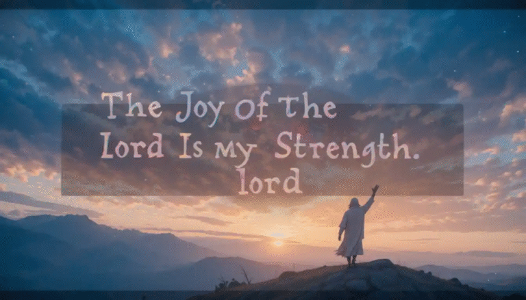 The Joy Of The Lord Is My Strength Lyrics