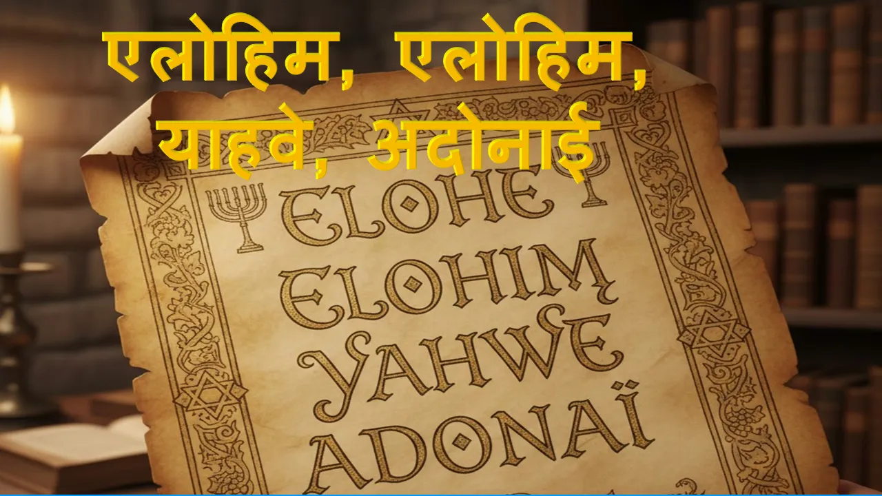Elohe Elohim Yahwe Adonaï lyrics